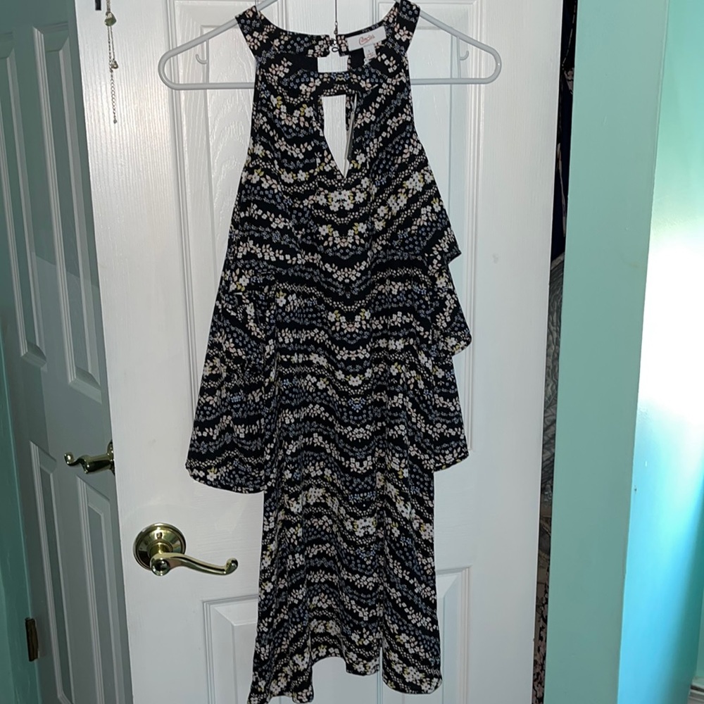 Cold shoulder dress